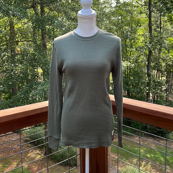 urban pipeline Other - Urban Pipeline Men's Long Sleeve Thermal Shirt Small Cotton Blend Green